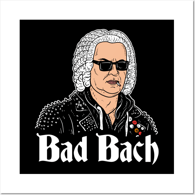 Bad Bach Wall Art by dumbshirts